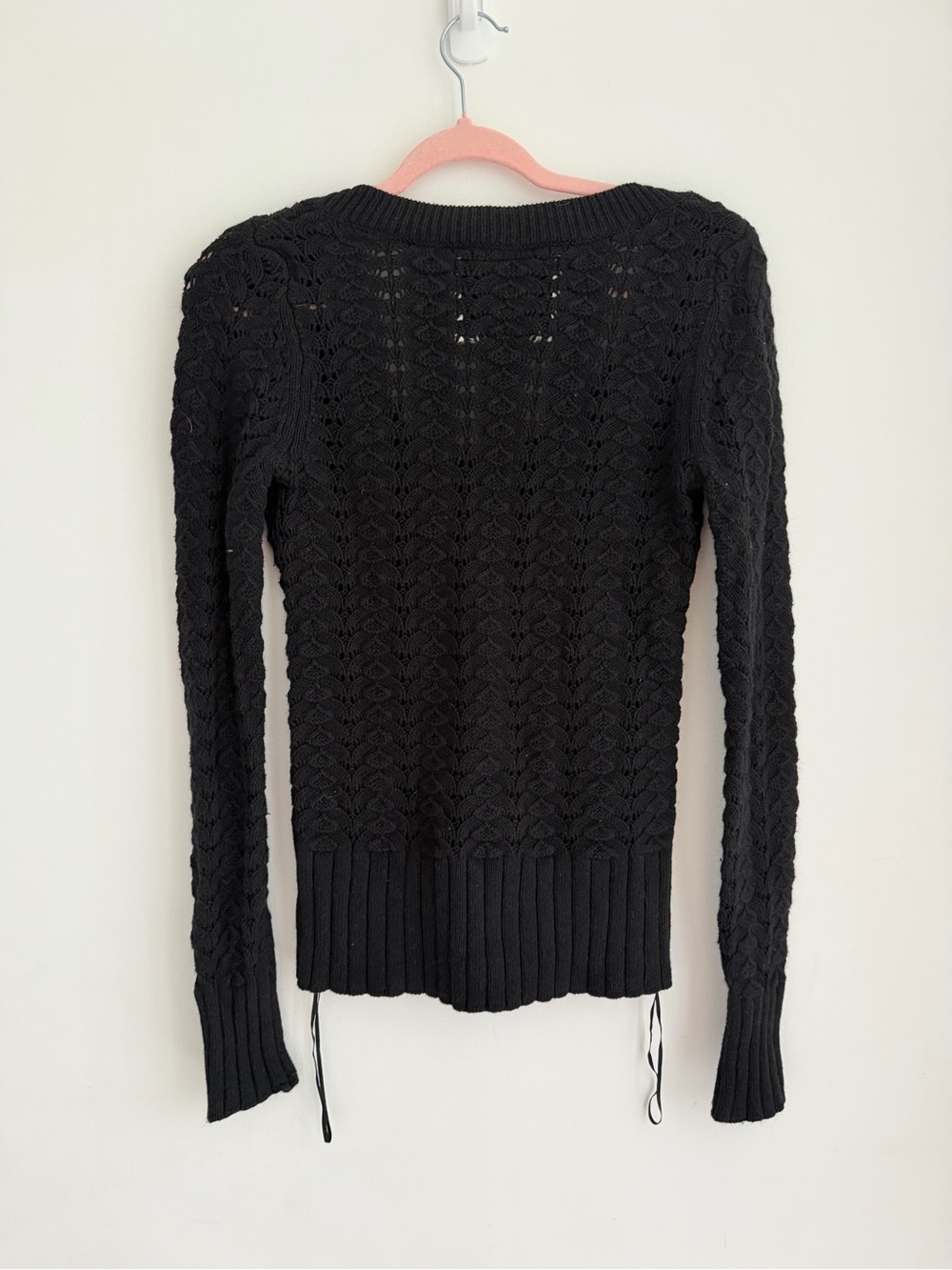 Guess Black Vintage Sweater #y2k - Picture 4 of 4